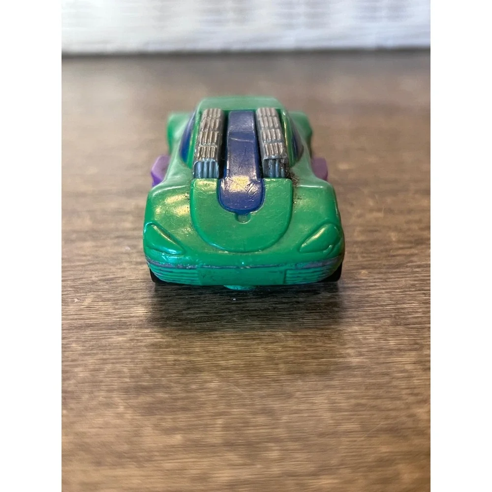 Hot Wheels 1994 McDonald's Happy Meals Green Twin Engine Car Loose Die Cast
